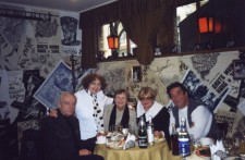 Гастроли в Киеве БДТ им. Г.Товстоногова. 
2001 год. 
На снимке (слева направо):  нар. арт. СССР К.Лавров, нар. арт. Украины А.Николаева, арт. В.Нико