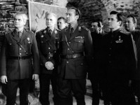 На съёмках фильма «Брама додому». 
1975 год. Словакия.