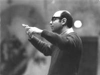 М. Резникович на репетиции. 1970-е годы.