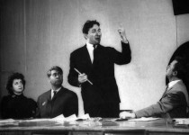 ПРЕДСТАВНИК ГРОМАДСЬКОСТІ  
«Хто за? Хто проти?» П.Загребельного. 1965 р.
У сцені задіяні: Г.Ніколаєва, С.Филимонов, О.Ануров. 
