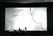 «Генерал Ватутін» Л.Дмитерка. 1974 р.
Сценографія і костюми М.Улановського.
Макет декорації вистави.