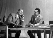 КУКУЛИК (ліворуч)
«Хто за? Хто проти?» П.Загребельного. 1965 р.
М.Рушковський – Кошарний.