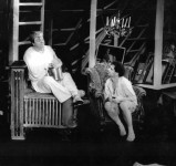 ЙОХЕН (праворуч)
«Метеор» Ф.Дюрренматта. 1992 р. 
Ю.Мажуга – Вольфганг Швіттер.
