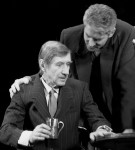 ВАГНЕР (ліворуч)
«Долетимо до Мілана» О.Заградника. 2001 рік.
Ю. Гребельник – Вендел.