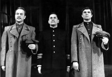 ПОЛЕВОЙ (справа)
«Разлом» Б.Лавренёва. 1967 г. 
В сцене заняты: А.Галеев, Н.Рушковский.