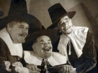 О`ПАТРІК (ліворуч)
«У пущі» Лесі Українки. 1957 р.
У сцені задіяні: О.Бунін, Б.Трубецькой.