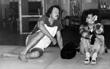 ЕВА  
«Любовь до гроба» А.Николаи. 1989 г. 
Киевский театр драмы и комедии. Репетиция.