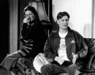 ЖЕНА
«Пизанская башня» Н.Птушкиной. 1999 г.
В. Сарайкин – Муж.