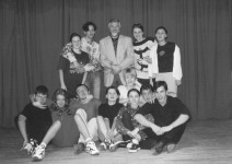 Доцент В.Зайцев серед студентів
Київського національного університету
культури і мистецтв. Випуск 2004- 2005 років.