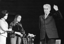 ЛИХОБОР
«Второе свидание» В.Собко. 1972 г.
В сцене заняты: Н. Батурина,  Л. Кадочникова.
