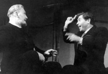 ЛЕОНІД БОРИСОВИЧ (праворуч)
«Машенька» О.Афіногенова. 1959 р.
М. Романов – Окайомов.
