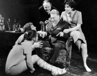 ДІДУСЬ (у центрі)
«Затюканий апостол» А.Макайонка. 1971 р.
У сцені задіяні: І. Дука, Б. Вознюк, Є. Балієв, М. Швідлер.
