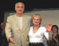 Подружжя Тетяна і Валентин Шестопалови –
організатори та багаторічні обереги
Київського театру «Актор». 2007 р.