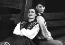 НАСТЯ ЦЫБУЛЬКО
«Песня под звездами» В.Собко. 1959 г.
А. Шестопалов – Юра Салай.
