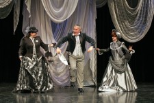 АФАНАСІЙ МАТВІЙОВИЧ МОСКАЛЬОВ
«Дядечків сон» за Ф.Достоєвським. 2008 р.
У сцені задіяні: Н. Ніжерадзе, Л. Яремчук.
