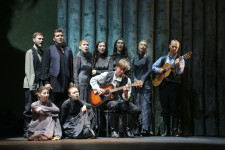 Учасниця вистави-концерту (сидить друга ліворуч)
«Суміш небес і балагану!». 2016 рік.
