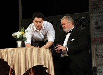 у виставі Чуть мерцает призрачная сцена... (Юбилей. Юбилей? Юбилей!) 