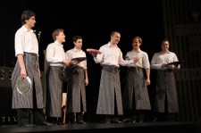 у виставі Чуть мерцает призрачная сцена... (Юбилей. Юбилей? Юбилей!) 