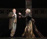 у виставі Чуть мерцает призрачная сцена... (Юбилей. Юбилей? Юбилей!) 