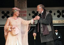 у виставі Чуть мерцает призрачная сцена... (Юбилей. Юбилей? Юбилей!) 