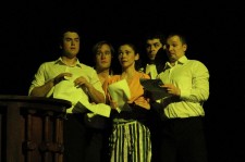 у виставі Чуть мерцает призрачная сцена... (Юбилей. Юбилей? Юбилей!) 