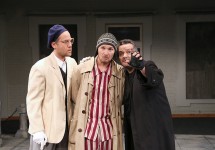 у виставі Вітер шумить в тополях 